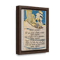 Keep Agoin' - An Angler's Motto Framed Art Canvas- Three Sizes
