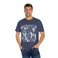 Load image into Gallery viewer, Graffiti Caribbean Unisex T-shirt by Artist Ibsen Espada
