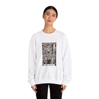 Load image into Gallery viewer, The Devil Tarot Card Unisex Crewneck Sweatshirt- Great for Halloween or Tarot Boho Gothic Parties
