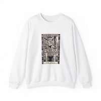 Load image into Gallery viewer, The Devil Tarot Card Unisex Crewneck Sweatshirt- Great for Halloween or Tarot Boho Gothic Parties
