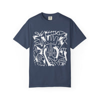 Load image into Gallery viewer, Graffiti Caribbean Unisex T-shirt by Artist Ibsen Espada
