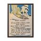 Keep Agoin' - An Angler's Motto Framed Art Canvas- Three Sizes