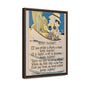 Keep Agoin' - An Angler's Motto Framed Art Canvas- Three Sizes