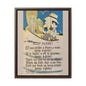 Keep Agoin' - An Angler's Motto Framed Art Canvas- Three Sizes