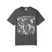 Load image into Gallery viewer, Graffiti Caribbean Unisex T-shirt by Artist Ibsen Espada

