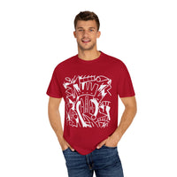 Load image into Gallery viewer, Graffiti Caribbean Unisex T-shirt by Artist Ibsen Espada
