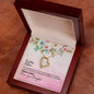 Forever Love Necklace For Mom with On Demand Message Card