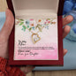 Forever Love Necklace For Mom with On Demand Message Card
