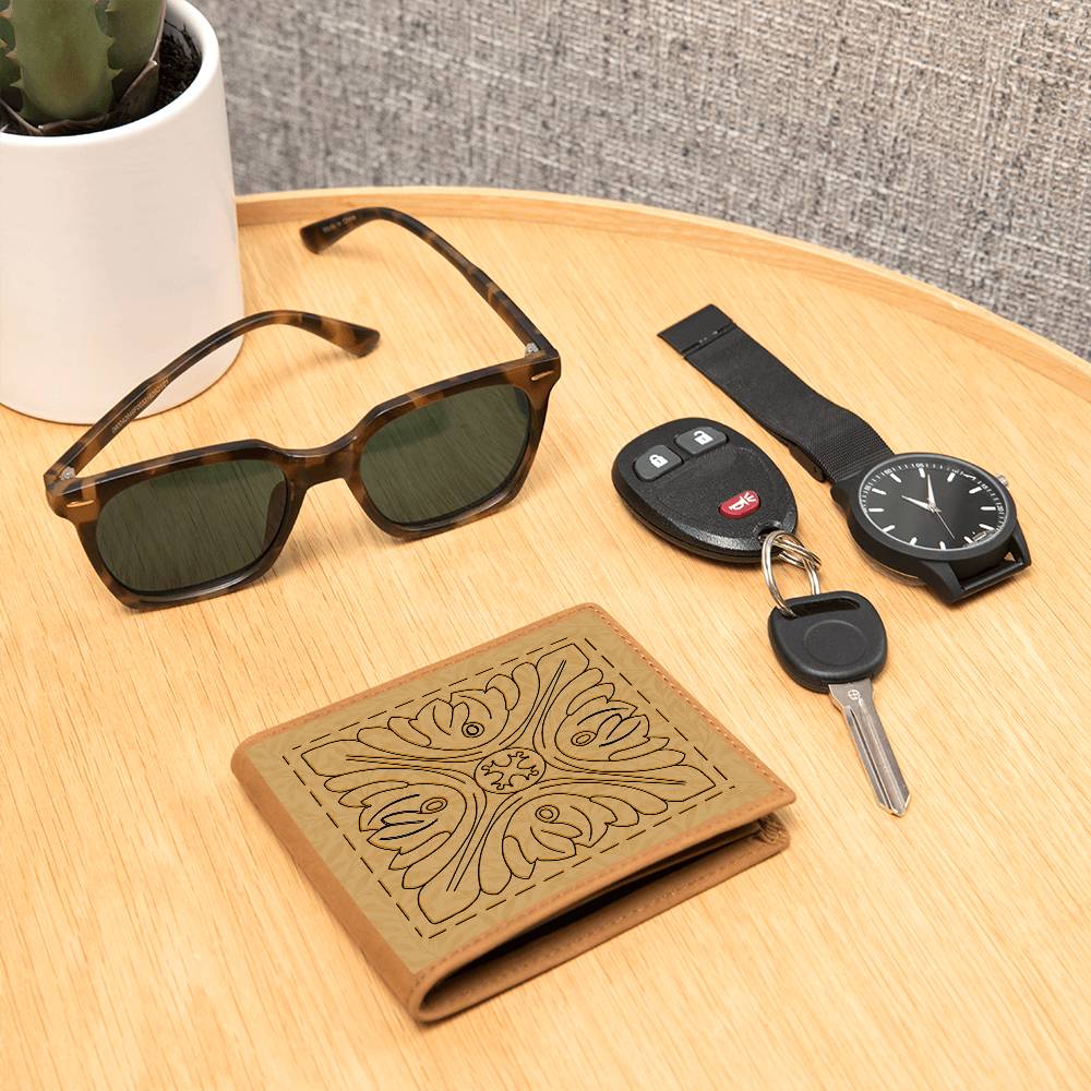 Real Leather Slim Fit Men's Wallet, Gift for dad, gift for son, gift for son-in-law, wedding gift for groom, wallet gift, billfold