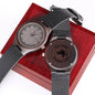 Fish More Stress Less Fisherman's Wood Watch Gift
