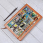 Tarot Card Major Arcana Graphic Leather Journal