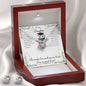 Love Knot Earring & Necklace Set For Daughter