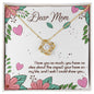 Love Knot Necklace For Mom (Yellow & White Gold Variants)