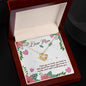 Love Knot Necklace For Mom (Yellow & White Gold Variants)