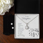 Eternal Hope Necklace + Clear CZ Earrings For Daughter
