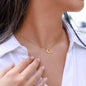 Delicate Heart Necklace For Mom (No MC)