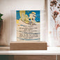 Keep Agoin' Fisherman Motto Acrylic Plaque