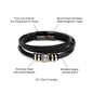 Love You Forever Bracelet For Dad