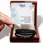 Love You Forever Bracelet For Dad