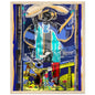 Tarot Magician 16"x20" Museum-Quality Matte Paper Wooden Framed Poster