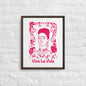 Viva La Vida Framed Canvas Print
