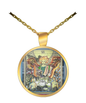 "The Lovers" Tarot Pendant Necklace