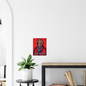Beethoven  Red- canvas print based on a painting by famous artist and sculptor David Adickes.