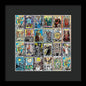 Tarot Grid Square Major Arcana - Framed Print